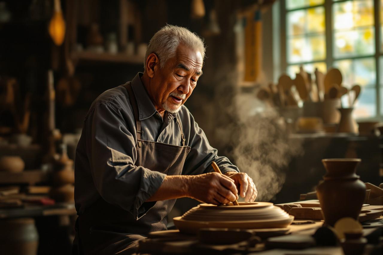 泡沫影院出品短视频系列《匠心传承》海报